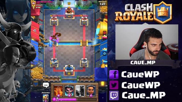 PUSH COM DECK DE PEKKA NO CLASH ROYALE! смотреть онлайн