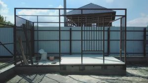 Строим вольер для алабая. Часть II