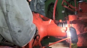 Делю (раскатываю) трактор Т-25 пополам.