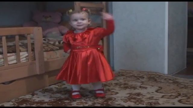 Детский танец. Девочка 2 года. Котику Мурчику .ne, 2017 смотреть онлайн