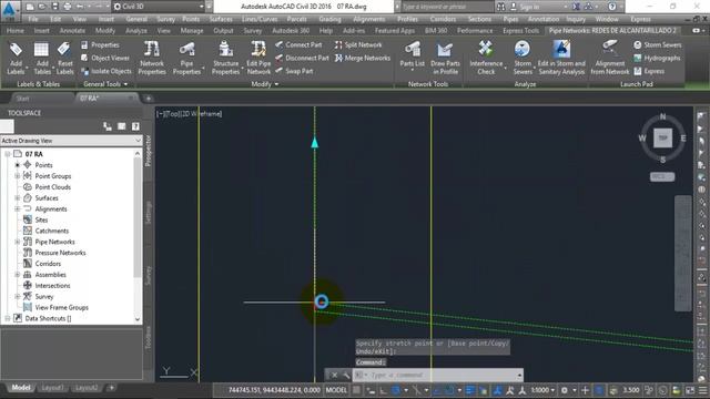 AUTOCAD CIVIL 3D 2016 REDES DE ALCANTARILLADO PARTE 9 смотреть онлайн