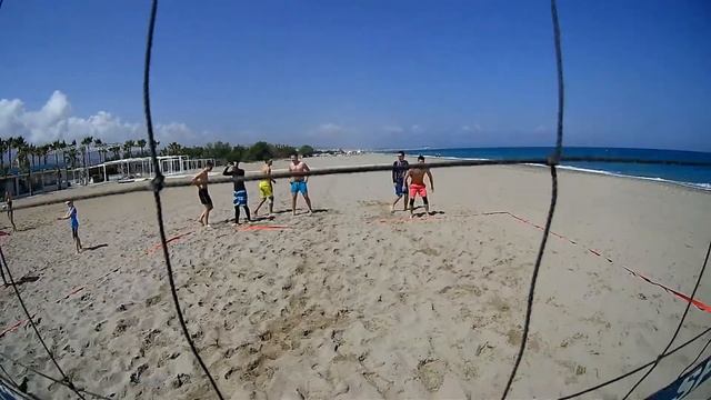 Лагерь пляжного волейбола в Греции. Волейбольный лагерь в Греции. смотреть онлайн