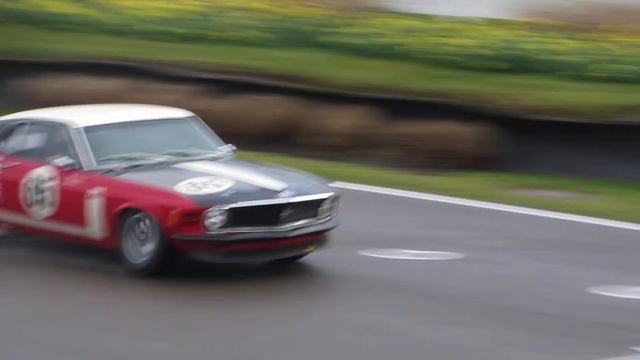 Ford Mustang Boss 302 1969, 76th Members' Meeting, Goodwood Motor Circuit смотреть онлайн
