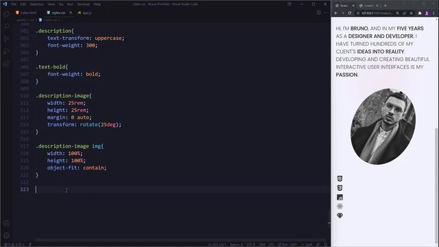 Build And Deploy A Responsive Personal Portfolio Website For Free | HTML & CSS смотреть онлайн