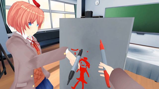 VRChat - JUST MONIKA! (DDLC Roleplay FINALE)