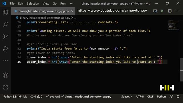 Beginners Python Programming | Binary Hexadecimal Convertor App | Project 13 | Python Tutorials смотреть онлайн