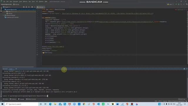 Make your own Weather app in python with just few lines of code смотреть онлайн