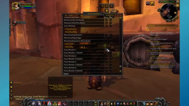 MoveAnything - Addons for Accessibility (World of Warcraft) смотреть онлайн