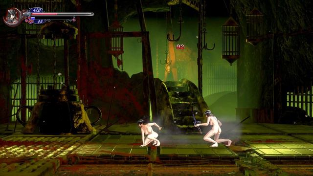 Bloodstained: Naked Miriam VS Naked Miriam! (18+) [1080p 60fps]