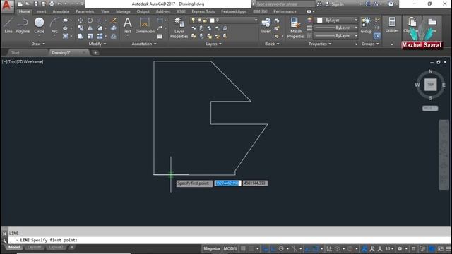 AUTOCAD- LINE Command | Draw line at an Angle | width | Types | Join | Colors | Tutorials 003 смотреть онлайн