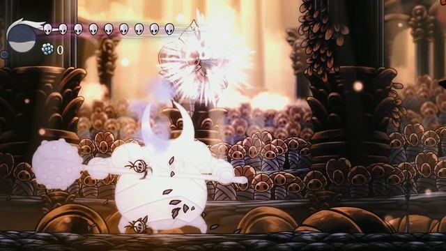 HK. Ложный Рыцарь не касаясь пола! False Knight without touching the floor! смотреть онлайн