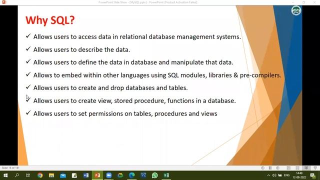 MySQL CreateDatabase смотреть онлайн