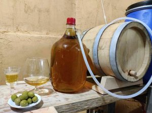 чача - виноградная водка, приготовление.