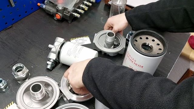 Гидравлические сливные фильтры магистрального типа (в линию) производства Италия OMT и Китай