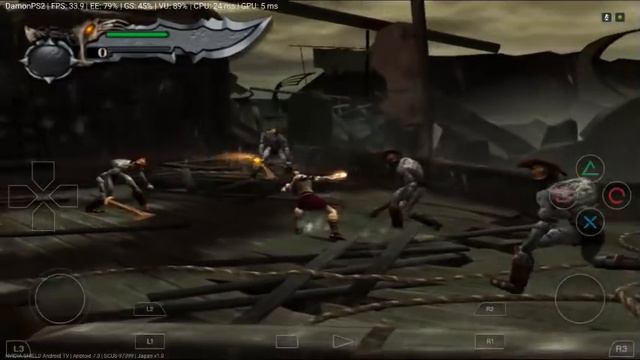 God of War Nvidia Shield Damon PS2 Emulator смотреть онлайн