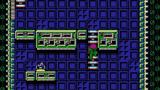 Riddler's Escape From Arkham - Hack of Mega Man 3 [NES] смотреть онлайн