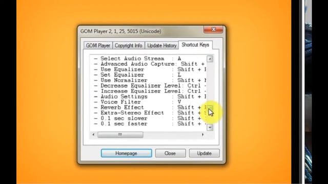 GOM Player Shortcut Keys смотреть онлайн