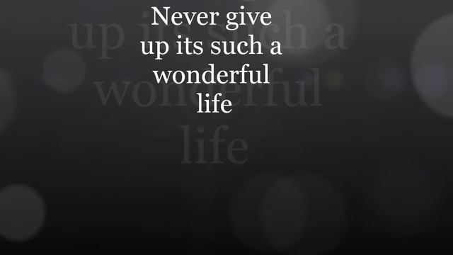 Wonderful Life Lyrics