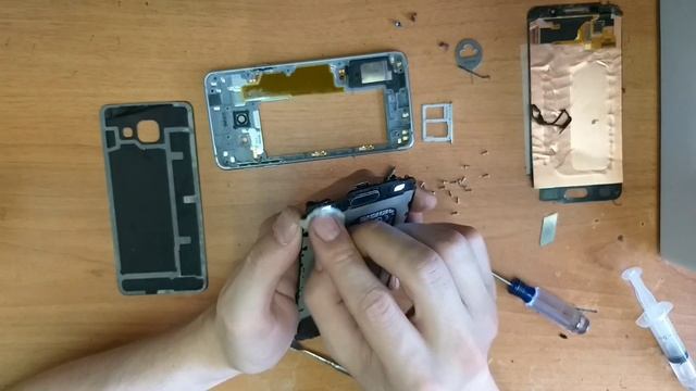 Samsung A3 2016 Замена дисплея смотреть онлайн