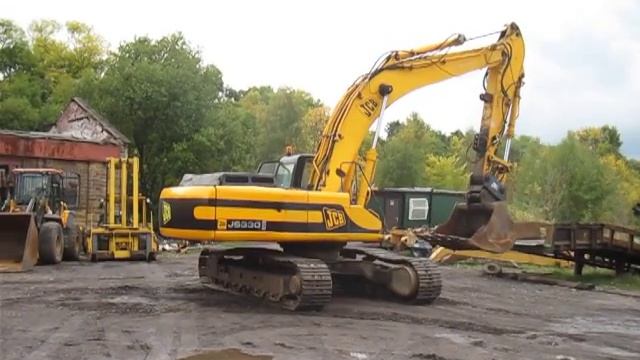 JCB JS330 at www.yellowmachinery.co.uk смотреть онлайн