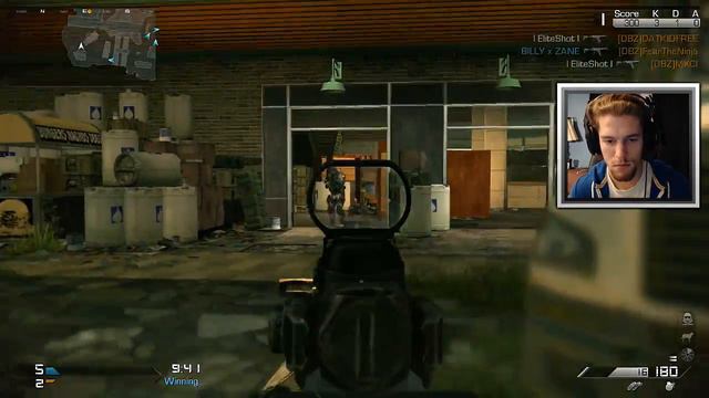 Call of Duty: Ghosts "TDM" Multiplayer Gameplay - LIVE w/ Elite #1 (CoD Ghost Online Game Play) смотреть онлайн