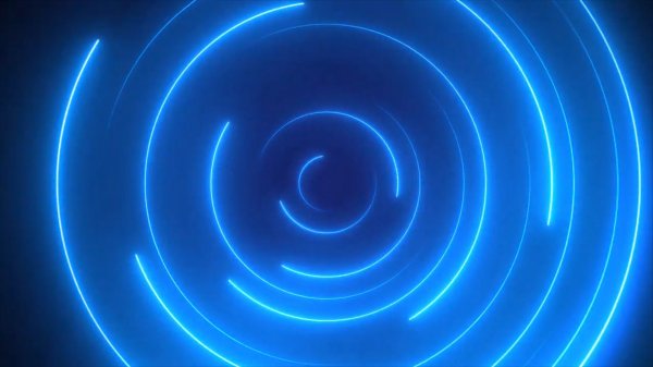 Бесплатные футажи для видеомонтажа Анимация неоновая фигуры Заставка для рекламы