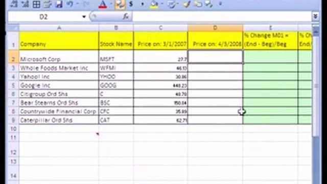 Excel Magic Trick - 44_Web Query, % Change, Custom Number Format смотреть онлайн