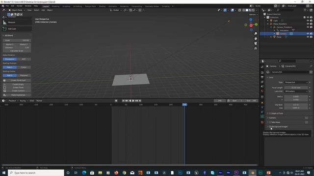How to transfer 3D Tracking Data from After Effects to Blender in Hindi смотреть онлайн