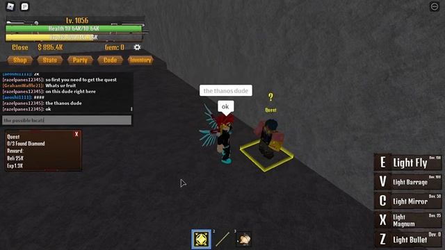 [KING LEGACY] DIAMONDS 3 POSSIBLE LOCATION LVL500+ QUEST смотреть онлайн