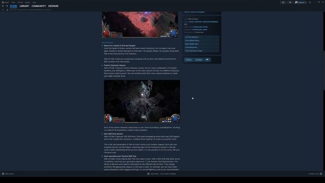 Path of Exile 2 Steam Page Goes LIve, PC Requirements, and More смотреть онлайн