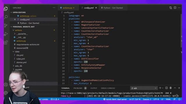 Rasa Livecoding: Launching My FAQ Chatbot (maybe?) смотреть онлайн
