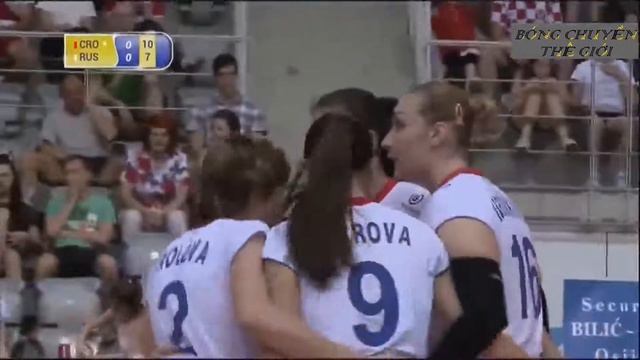 Voronkova Ghi Điểm Đẳng Cấp Trong Trận Bóng Chuyền Nữ Russia Vs Croatia смотреть онлайн