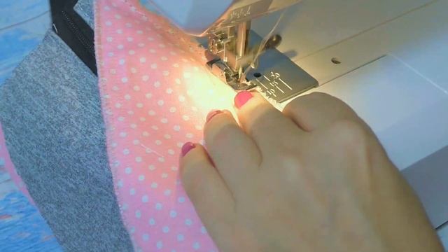 GRAY PURSE BAG WITH POCKET TUTORIAL // Zipper Belt Free Hands Bag 20 Min