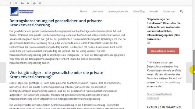 Private Krankenversicherung - sind private Kassen den gesetzlichen überlegen? смотреть онлайн