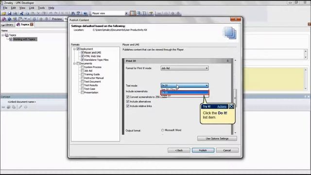 Exploring Deployment Formats in Oracle UPK Developer - Oracle UPK Tutorials смотреть онлайн