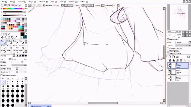 loli bunny part1 - Sketch to Line смотреть онлайн