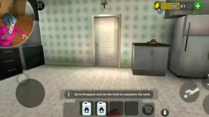 Scary Teacher 3D Flame Game КАК ПРОЙТИ УРОВЕНЬ С КАМИНОМ и огнем