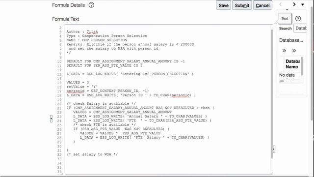 WSA - Oracle Fusion HCM Fast Formula Tutorial - 17 смотреть онлайн