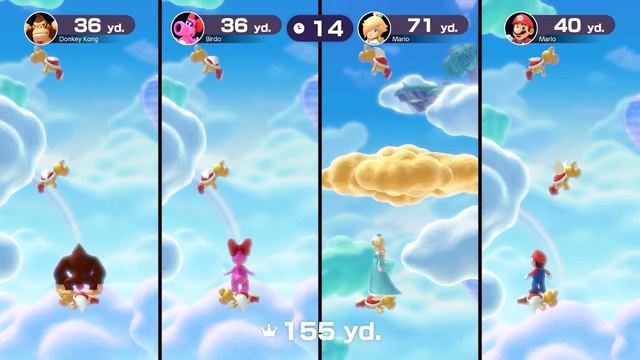 Mario Party Superstars #46 Peach's Birthday Cake Rosalina vs Mario vs Birdo vs Donkey Kong смотреть онлайн