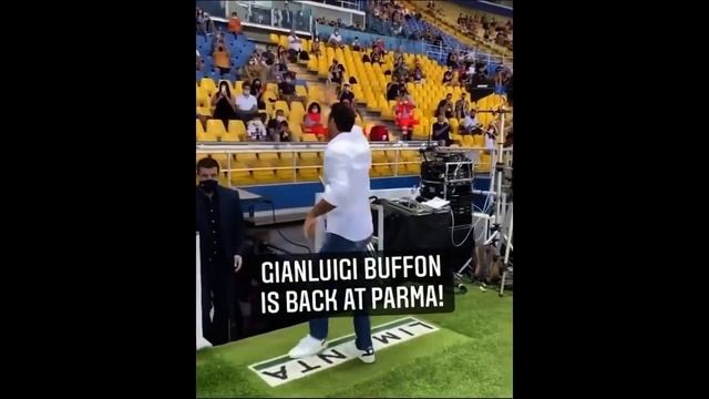 Буффон вернулся в Парму. Презентация Джанлуиджи Буффон #Shorts смотреть онлайн
