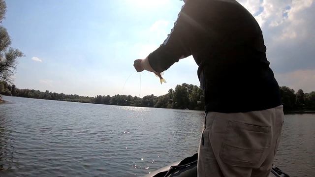 Рыбалка на спиннинг 06.09.2022. Беляевские карьеры. Наступила долгожданная осень, пора на рыбалку.. смотреть онлайн