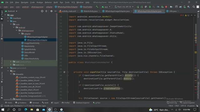 Whatsapp Status Saver Android Studio 2021 Free Source Code смотреть онлайн