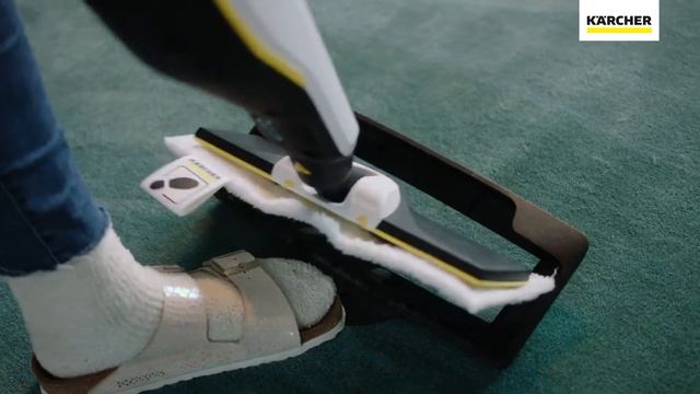 Как закрепить насадку для ковров на SC 3 Upright EasyFix Premium смотреть онлайн