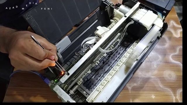 Epson L300 ink level reset ! reset the ink levels L300 100% working смотреть онлайн