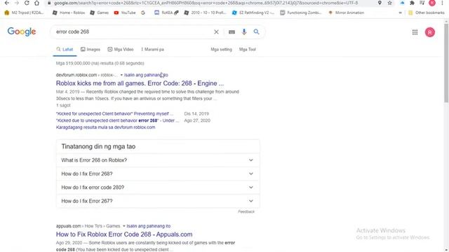 ROBLOX Error Code: 268 randomly happened to me? смотреть онлайн