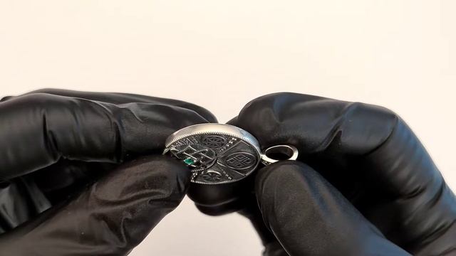 СКОЛ подвеска Лунница символ Звезда Лада с агатом смотреть онлайн