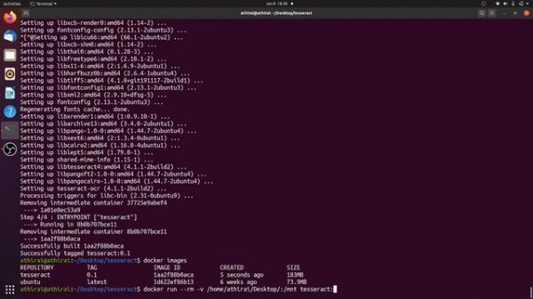 Docker Tesseract OCR | Extract Text from Images