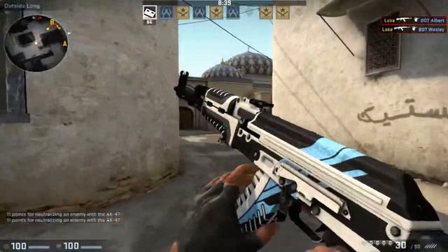 CS:GO - Ak-47 Vulcan Showcase [HD] смотреть онлайн