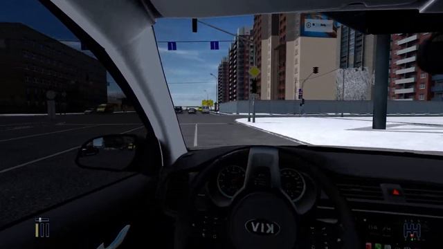 City Car Driving - extreme driving on Kia Rio смотреть онлайн