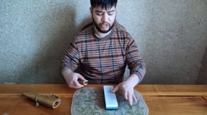 Заточка якутского ножа / простой способ